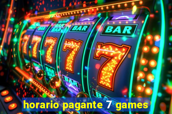 horario pagante 7 games